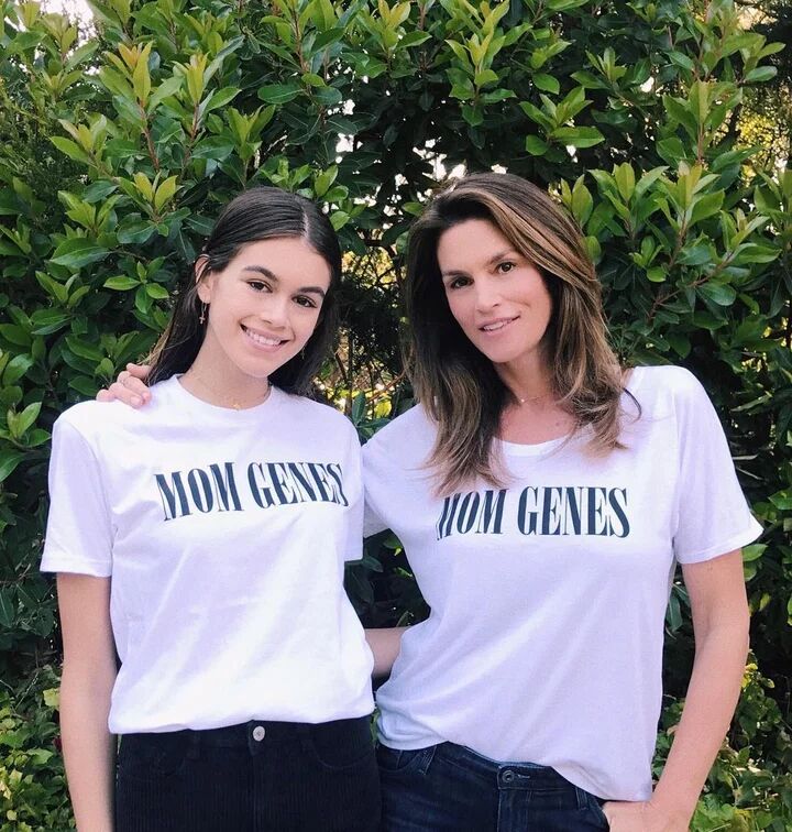 Model Kaia Gerber Looks Just Like Her Supermodel Mom - Cindy Crawford