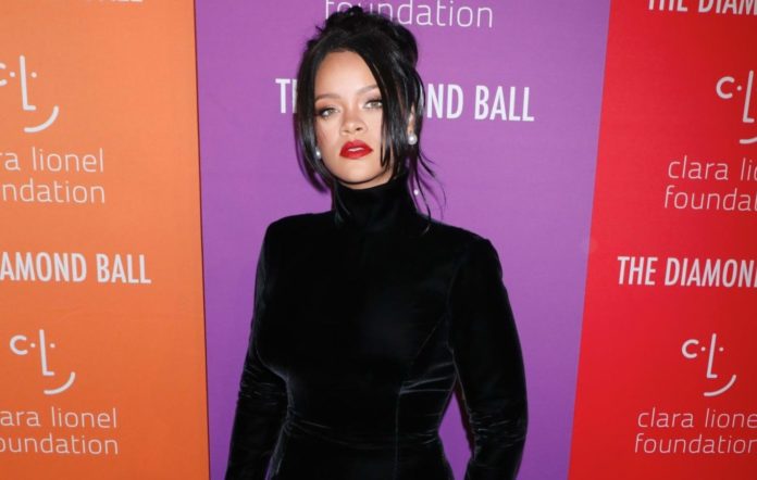Rihanna at the 5th Annual Clara Lionel Foundation Diamond Ball in 2019. Photo by Gregory Pace/Shutterstock (10412685y)